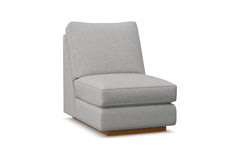 Harper Armless Chair :: Leg Finish: Pecan