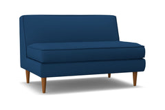 Monroe Armless Loveseat :: Leg Finish: Pecan