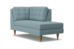 Logan Right Arm Chaise :: Leg Finish: Pecan / Configuration: RAF - Chaise on the Right