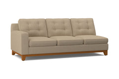 Brentwood Left Arm Sofa :: Leg Finish: Pecan / Configuration: LAF - Chaise on the Left