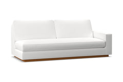 Harper Right Arm Sofa w/ Benchseat :: Leg Finish: Pecan / Configuration: RAF - Chaise on the Right