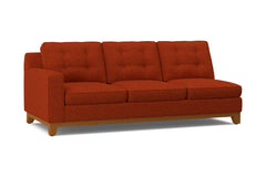 Brentwood Left Arm Sofa :: Leg Finish: Pecan / Configuration: LAF - Chaise on the Left