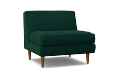 Monroe Armless Chair :: Leg Finish: Pecan