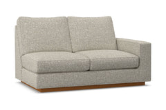 Harper Right Arm Loveseat :: Leg Finish: Pecan / Configuration: RAF - Chaise on the Right