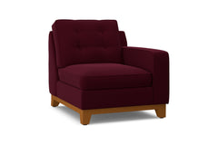 Brentwood Right Arm Chair :: Leg Finish: Pecan / Configuration: RAF - Chaise on the Right