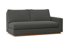 Harper Right Arm Apt Size Sofa w/ Benchseat :: Leg Finish: Pecan / Configuration: RAF - Chaise on the Right