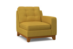 Brentwood Right Arm Chair :: Leg Finish: Pecan / Configuration: RAF - Chaise on the Right