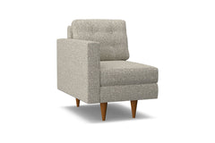 Logan Left Arm Chair :: Leg Finish: Pecan / Configuration: LAF - Chaise on the Left
