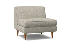 Monroe Armless Chair :: Leg Finish: Pecan