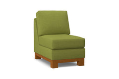 Avalon Armless Chair :: Leg Finish: Pecan