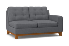 Brentwood Right Arm Loveseat :: Leg Finish: Pecan / Configuration: RAF - Chaise on the Right