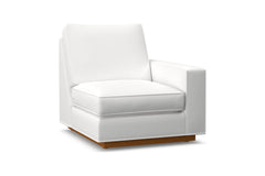 Harper Right Arm Chair :: Leg Finish: Pecan / Configuration: RAF - Chaise on the Right