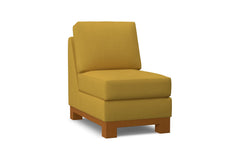 Avalon Armless Chair :: Leg Finish: Pecan