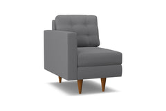 Logan Left Arm Chair :: Leg Finish: Pecan / Configuration: LAF - Chaise on the Left