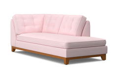 Brentwood Right Arm Chaise :: Leg Finish: Pecan / Configuration: RAF - Chaise on the Right