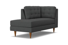Logan Left Arm Chaise :: Leg Finish: Pecan / Configuration: LAF - Chaise on the Left