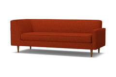 Monroe Right Arm Corner Sofa :: Leg Finish: Pecan / Configuration: RAF - Chaise on the Right