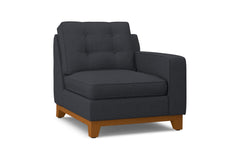 Brentwood Right Arm Chair :: Leg Finish: Pecan / Configuration: RAF - Chaise on the Right