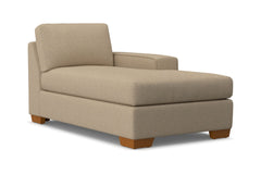 Melrose Right Arm Chaise :: Leg Finish: Pecan / Configuration: RAF - Chaise on the Right