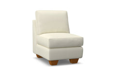 Catalina Armless Chair :: Leg Finish: Pecan