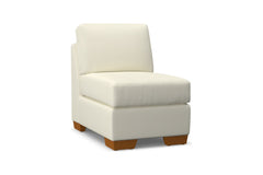 Melrose Armless Chair :: Leg Finish: Pecan