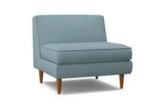 Monroe Armless Chair :: Leg Finish: Pecan