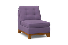 Brentwood Armless Chair :: Leg Finish: Pecan