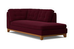 Brentwood Right Arm Chaise :: Leg Finish: Pecan / Configuration: RAF - Chaise on the Right