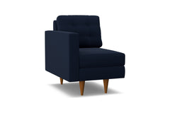 Logan Left Arm Chair :: Leg Finish: Pecan / Configuration: LAF - Chaise on the Left