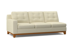 Brentwood Left Arm Sofa :: Leg Finish: Pecan / Configuration: LAF - Chaise on the Left