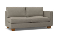 Catalina Right Arm Apartment Size Sofa :: Leg Finish: Pecan / Configuration: RAF - Chaise on the Right