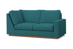 Harper Right Arm Corner Loveseat :: Leg Finish: Pecan / Configuration: RAF - Chaise on the Right