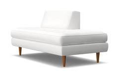 Monroe Right Arm Chaise :: Leg Finish: Pecan / Configuration: RAF - Chaise on the Right