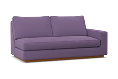 Harper Right Arm Apt Size Sofa w/ Benchseat :: Leg Finish: Pecan / Configuration: RAF - Chaise on the Right