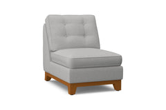 Brentwood Armless Chair :: Leg Finish: Pecan