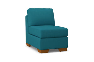 Melrose Armless Chair :: Leg Finish: Pecan