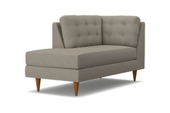 Logan Left Arm Chaise :: Leg Finish: Pecan / Configuration: LAF - Chaise on the Left
