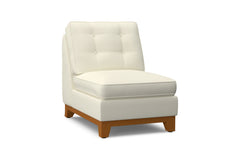 Brentwood Armless Chair :: Leg Finish: Pecan