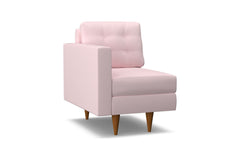Logan Left Arm Chair :: Leg Finish: Pecan / Configuration: LAF - Chaise on the Left