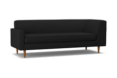 Monroe Left Arm Corner Sofa :: Leg Finish: Pecan / Configuration: LAF - Chaise on the Left