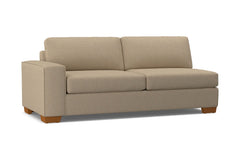 Melrose Left Arm Sofa :: Leg Finish: Pecan / Configuration: LAF - Chaise on the Left