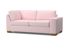 Melrose Right Arm Corner Apt Size Sofa :: Leg Finish: Pecan / Configuration: RAF - Chaise on the Right