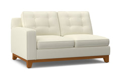 Brentwood Left Arm Loveseat :: Leg Finish: Pecan / Configuration: LAF - Chaise on the Left