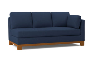 Avalon Right Arm Sofa :: Leg Finish: Pecan / Configuration: RAF - Chaise on the Right