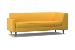 Monroe Left Arm Corner Sofa :: Leg Finish: Pecan / Configuration: LAF - Chaise on the Left