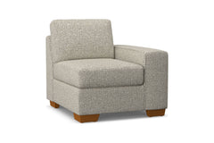 Melrose Right Arm Chair :: Leg Finish: Pecan / Configuration: RAF - Chaise on the Right