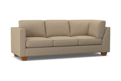 Catalina Left Arm Corner Sofa :: Leg Finish: Pecan / Configuration: LAF - Chaise on the Left