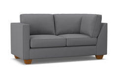 Catalina Left Arm Corner Loveseat :: Leg Finish: Pecan / Configuration: LAF - Chaise on the Left