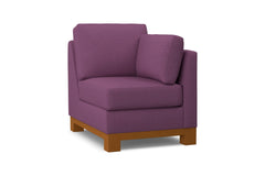 Avalon Right Arm Chair :: Leg Finish: Pecan / Configuration: RAF - Chaise on the Right