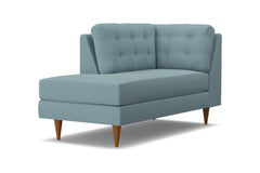 Logan Left Arm Chaise :: Leg Finish: Pecan / Configuration: LAF - Chaise on the Left